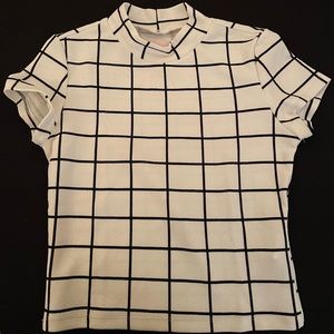 ‘Plaid to be here crop top’ from Classy Loft